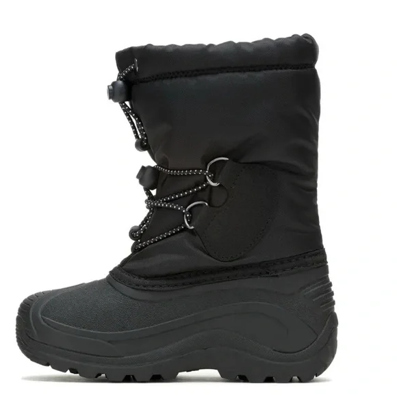 Kamik Northpole Waterproof Snow Boot Black Unisex Size 6Y - Picture 3 of 12